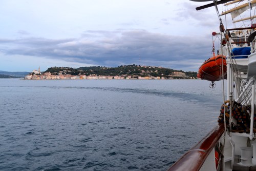 Departing Piran